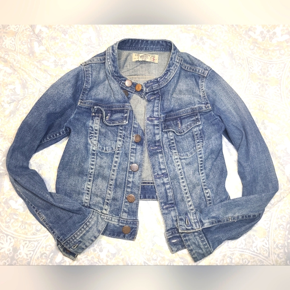 US - RL Naval Jean Jacket (Girls, Size 7)